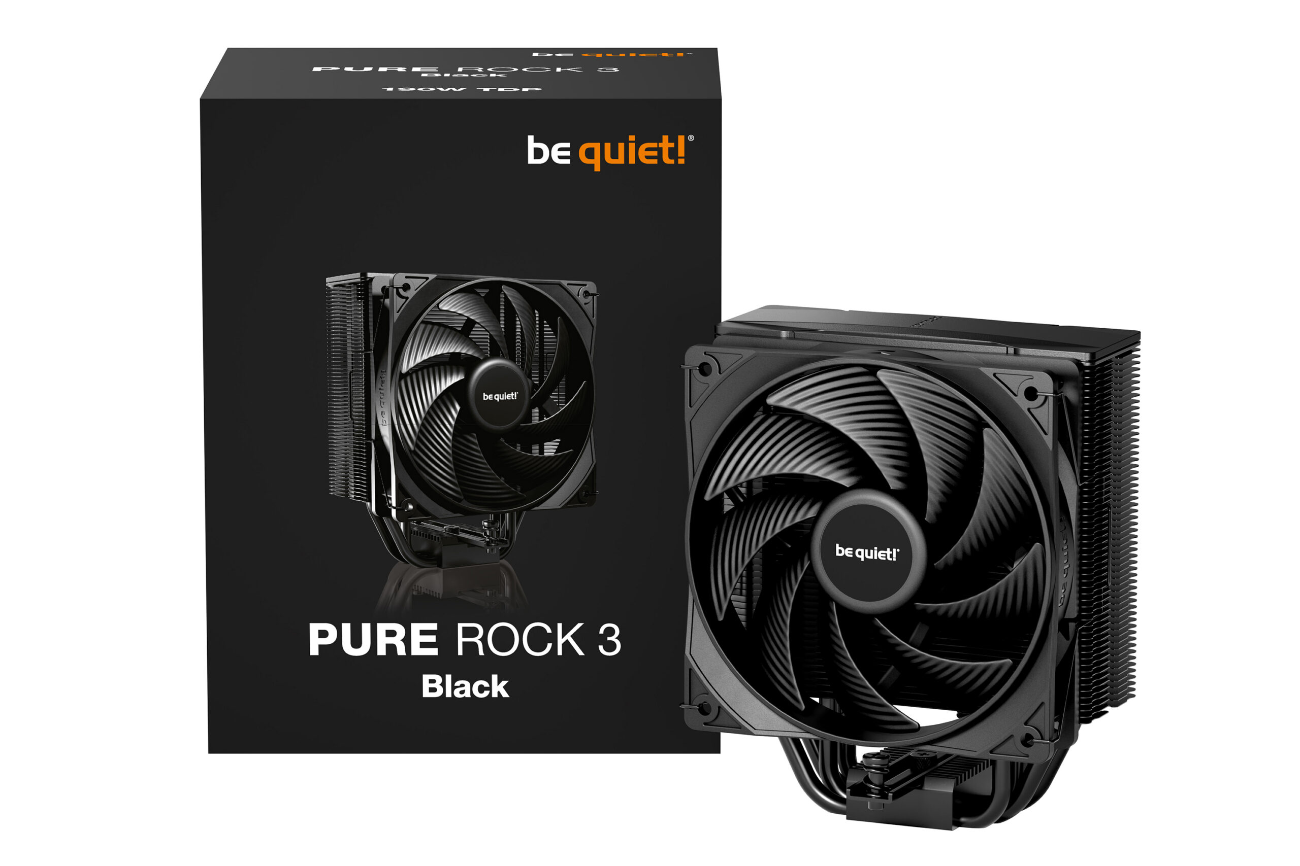 be quiet! Pure Rock 3 Black - Ventirad