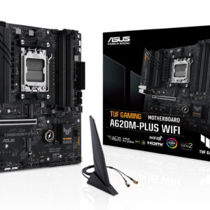 Asus TUF Gaming A620M-Plus WIFI - Carte mère AMD AM5 µATX A620 DDR5 Wi-Fi